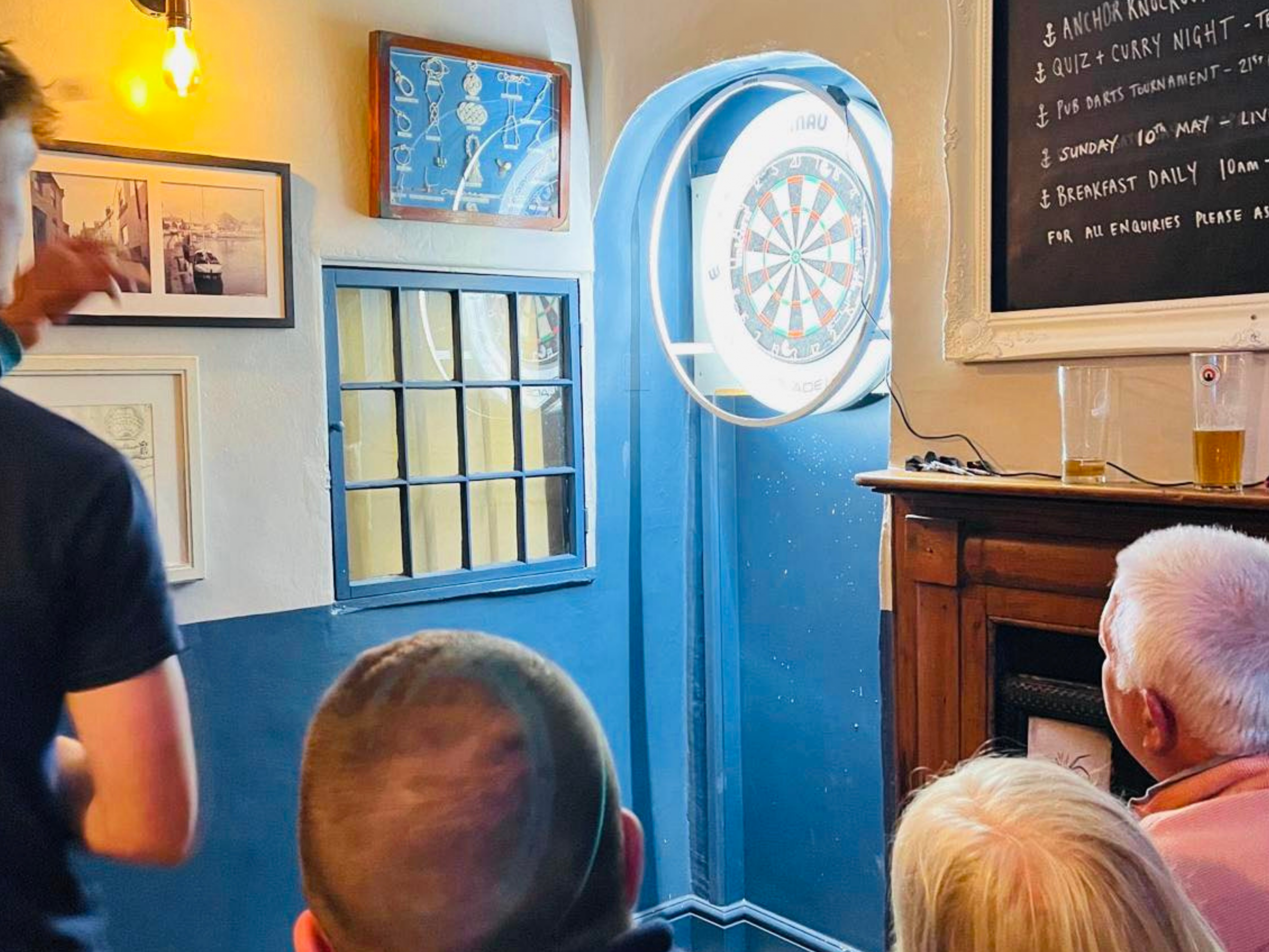 Darts vs. Horseshoes (away)