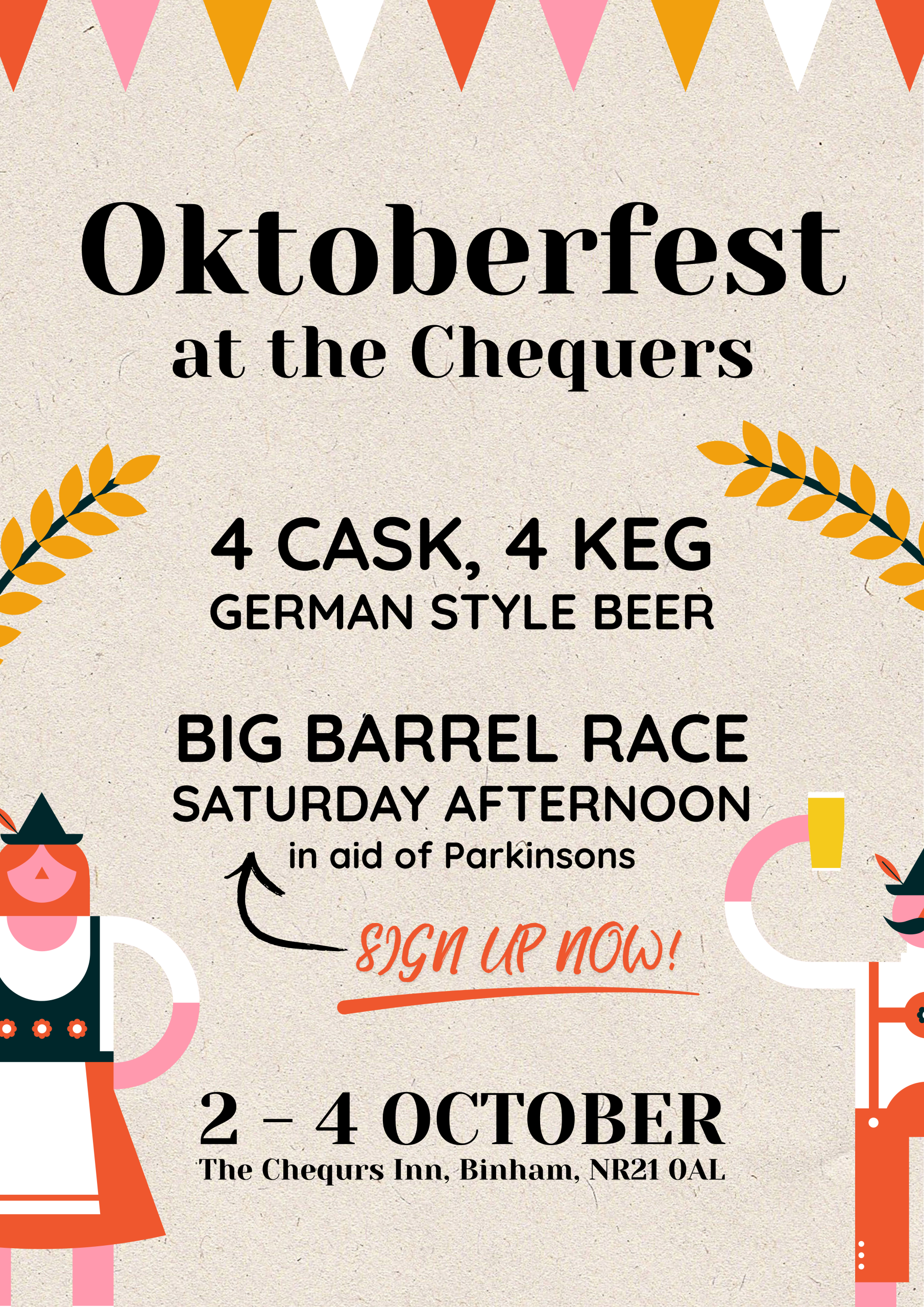 Oktoberfest at the Chequers