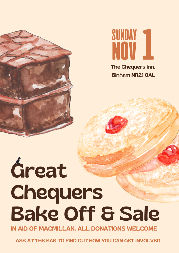 Great Chequers Bake Off & Sale